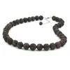 Kette 12mm Kunststoffperlen Barockperlen Produktbild-Vorschau 1