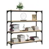 vidaXL Bibliothèque Chêne Sonoma 100x33x100 cm Bois Voir les images du produit 4