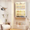 BROTTAR Wandvitrine Weiß mit Glastüren, 6 verstellbaren Produktbild-Vorschau 3