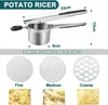 Kartoffelpresse, Kartoffelstampfer aus lebensmittelechtem Produktbild-Vorschau 7