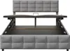 okwish boxspring postel, polstrované lůžko 180 x 200 cm, Náhled obrázku produktu 5