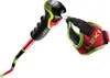 A close-up studio shot of a ski pole grip and its detachable wrist strap. Produktbild-Vorschau