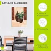 ARTland Wandbild Alu für Innen & Outdoor Spathiphyllum - Produktbild-Vorschau 3