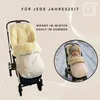 COOSY Lammfell Fußsack Fb. cream Produktbild-Vorschau 11