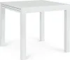Tavolo allungabile Cliv 80/160 x 80 x 75 cm Alluminio Anteprima dell’immagine prodotto 2