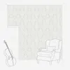 A.S. Création Vliestapete Simply White 4 Tapete metallic Produktbild-Vorschau 5