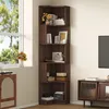 Libreria angolare Fliek con striscia luminosa a LED, Anteprima dell’immagine prodotto 4