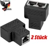 2 Stück LAN Splitter Verteiler RJ45 Splitter RJ45 Kupplung Produktbild-Vorschau 16