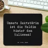 Mr. & Mrs. Panda Mousepad Spruch Sekretärin Heldin - Produktbild-Vorschau 2