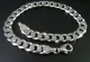 Panzerarmband 7,8mm x21cm Sterling Silber 925 ArmKette Produktbild-Vorschau 1
