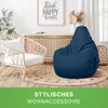 Green Bean® Sitzsack mit Rückenlehne "Cozy" 80x70x90cm - Produktbild-Vorschau 8