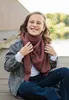 Knit Factory Coco Dreiecksschal Junior - Aubergine - 140x60 Produktbild-Vorschau 8