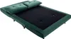 2-Sitzer Schlafsofa in Velours flaschengrün - URIBIA Produktbild-Vorschau 5