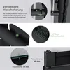 Collage of close-up images and diagrams illustrating features of a radiator. Produktbild-Vorschau
