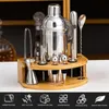 12-teiliges Cocktail Shaker Set 750 ml aus Edelstahl, Produktbild-Vorschau 5