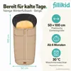 Fillikid Echtfell-Winterfußsack Nanga Exklusiv Produktbild-Vorschau 4