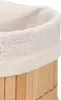 Bambusové koupelnové košíky VIVID, 3 kusy, bílý materiál Náhled obrázku produktu 3