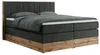 MKS MEBLE King Boxspringbett 160x200 mit Bettkasten Eiche, Produktbild-Vorschau 3