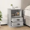 vidaXL Nachttisch Betongrau 43x36x60 cm Produktbild-Vorschau 3