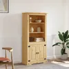 vidaXL Bufetová skříň Mexico Style Pine 80x40x170 cm Náhled obrázku produktu 2