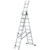 Hailo HobbyStep combi Mehrzweckleiter 3x9 Sprossen Produktbild-Vorschau 2