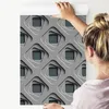 10 m Rolle Vlies Tapete Abstraktes Geometrisches Muster 3D Produktbild-Vorschau 4
