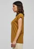 Urban Classics Kurzarm-T-Shirt für Frauen Slipout senf 5XL Produktbild-Vorschau 2