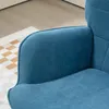 HOMCOM Sessel mit Hocker, Ohrensessel mit Hoher Produktbild-Vorschau 9