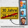 Blechschild 30 Schild Geburtstag, 30er Schild ORTSSCHILD, Produktbild-Vorschau 2