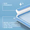 EMSA Clip & Close Freshness Container 1l Set of 3 blue Náhľad obrázku produktu 7