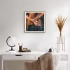 Gerahmtes Poster - Rahmen in heller Eiche - Frau Hände Produktbild-Vorschau 6