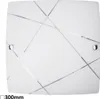 Skleněný plafon 30 cm E27 1x60W bílý čtvercový Phaedra 3698 Náhled obrázku produktu 1