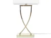 BELIANI Stolní lampa zlatá kovová 62 cm bílé látkové Náhled obrázku produktu 9