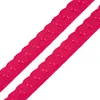 Wäschegummi Faltgummi Ziergummi 10mm Dessous-Gummi Faltgummi ab 1m elastisches Einfassband Saumband magenta Produktbild-Vorschau