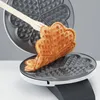 Cloer Waffle Iron 1621, 5 gof., Serce (kształt), Czarny, Podgląd zdjęcia produktu 14