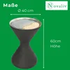 Novaliv 2x stojaci popolník na vonkajšie použitie 60 cm Náhľad obrázku produktu 10