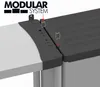 Armoire porte-balais en résine 2 portes, étagères réglables Voir les images du produit 4