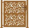 vidaXL Portail de jardin 100x100 cm Acier résistant aux Voir les images du produit 3