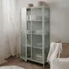 CALICOSY - Vitrine avec 2 portes vitrées et 3 étagères en Voir les images du produit 10