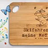 Mr. & Mrs. Panda Frühstücksbrett Hase Skifahren - Produktbild-Vorschau 3