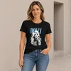 Maglietta da donna, stile vintage e retrò, con la scritta Anteprima dell’immagine prodotto 3