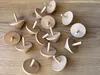 15 Holzkreisel aus Naturholz als klassisches Holzspielzeug und Bastelset für Kindergeburtstag und DI Produktbild-Vorschau