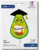 Shape Folienballon "Bravocado" | 64 cm Produktbild-Vorschau 3