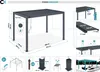 PIANA 3x2m selbsttragende bioklimatische Pergola aus grauem Produktbild-Vorschau 2