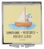 Mr. & Mrs. Panda Kosmetikspiegel Sommer Meer Glück - Gelb Produktbild-Vorschau 1