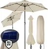 KINGSLEEVE® Parasol de jardin extérieur LED solaire 270cm Voir les images du produit 1