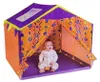 IMPORT LEANTOYS Buntes Kinderhaus-Zelt 112 cm x 110 cm x Produktbild-Vorschau 2