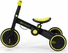 A black and yellow Kinderkraft 4trike balance bike is shown against a white background. Podgląd zdjęcia produktu