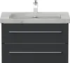 Badmöbel Marmor Carrara White YAMO 75 cm 1 Hahnloch Produktbild-Vorschau 8