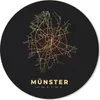 MuchoWow® Mauspad Mousepad Gold - Münster - Karte - Produktbild-Vorschau 1